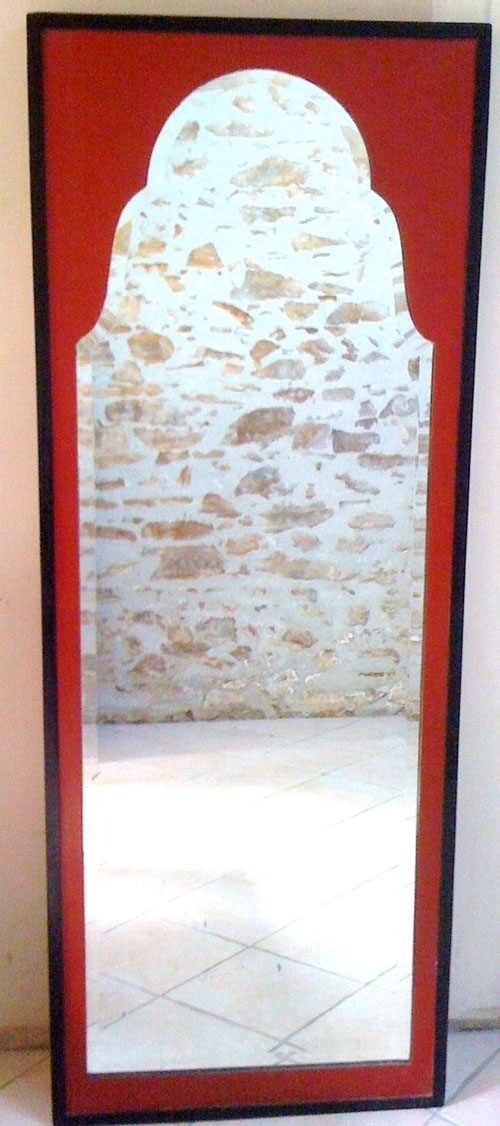 Old french dressing mirror